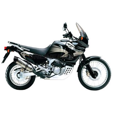 Lydstøjdæmper SBK Edelstål Lv One Slip On Evo til Honda XRV 750