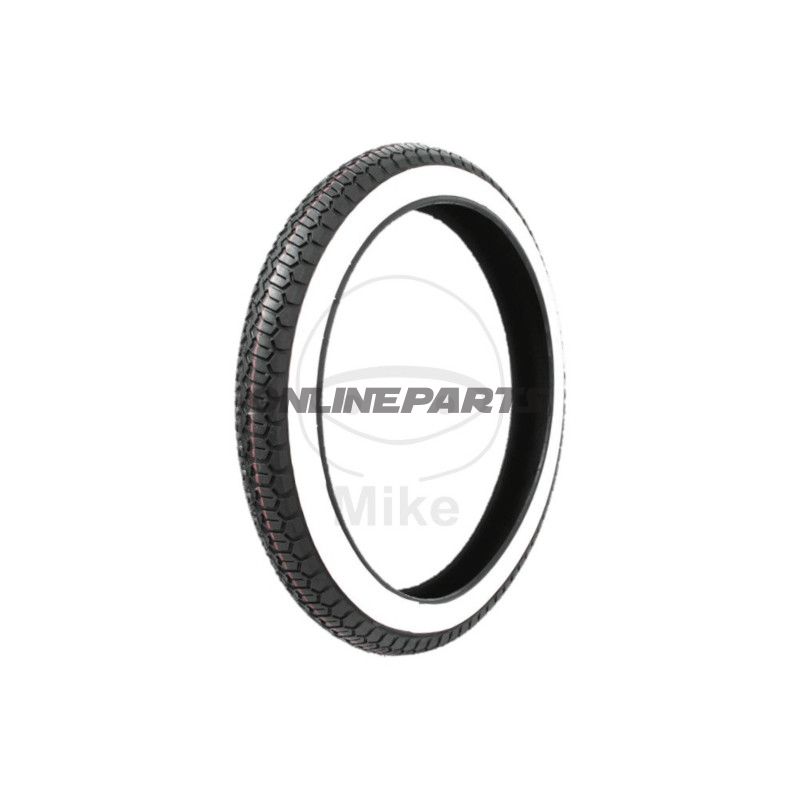 2 1/4-16 38J TT forreste/R dæk Mitas B-8 hvidvæg