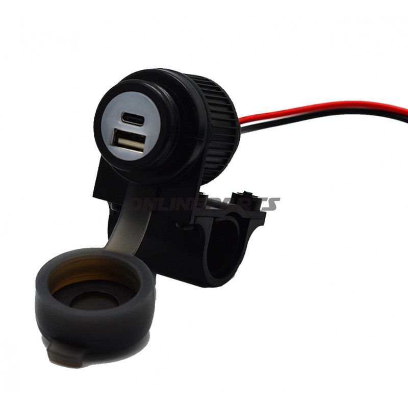 Doppelsteckdose USB ALBRECHT USB A+C 3A Quick Charge