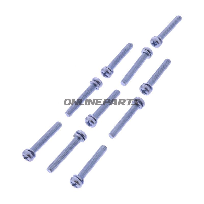 SKRUEKARBURATOR JMP M4X25MM 10 STK