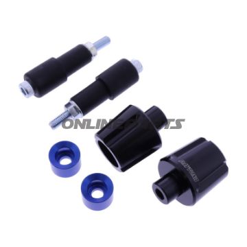 BARENDERNE ALU DAYTONA SORT/BLÅ IND 14-19 MM