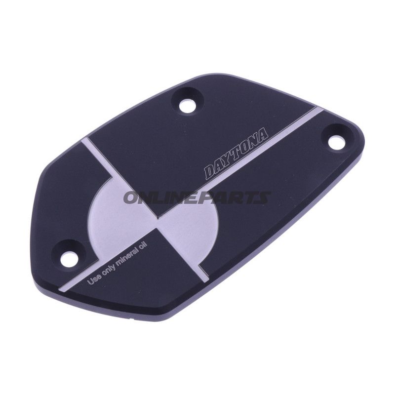 DÆKSEL KOBLINGSVÆSKEBEHOLDER DAYTONA CNC AANODISERET ALUMINIUM