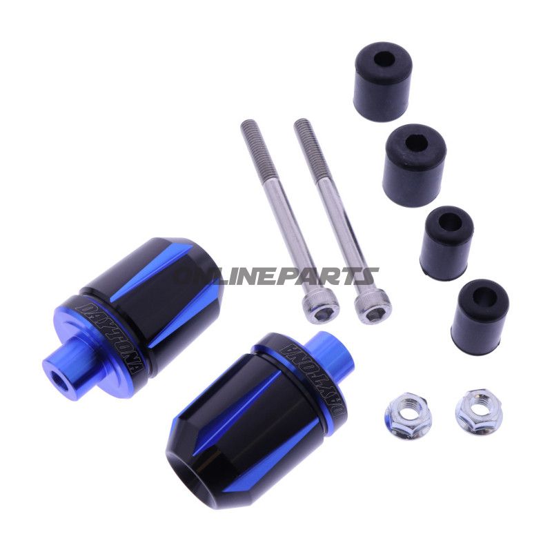 BARENDERNE ALU DAYTONA SORT/BLÅ IND 14-19 MM