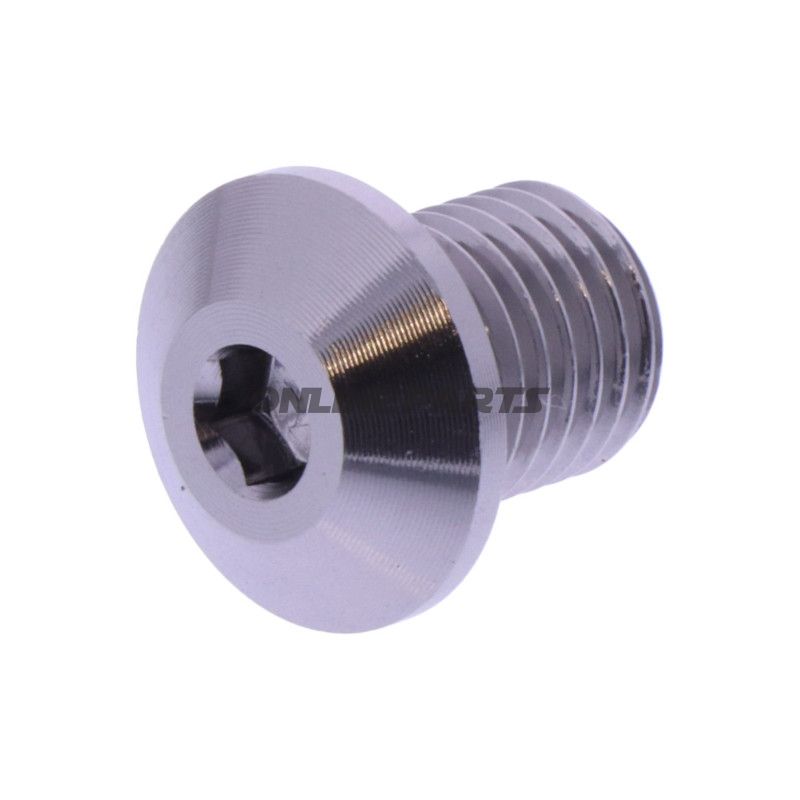 BLANKING PLUG SPEJL GEVIND DAYTONA M10X1.25MM 11MM TITAN VENSTRE