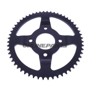 BAGESTE TANDHJUL 56 TAND PITCH 428 INDVENDIG DIAMETER 056 BOLT SPACING 090