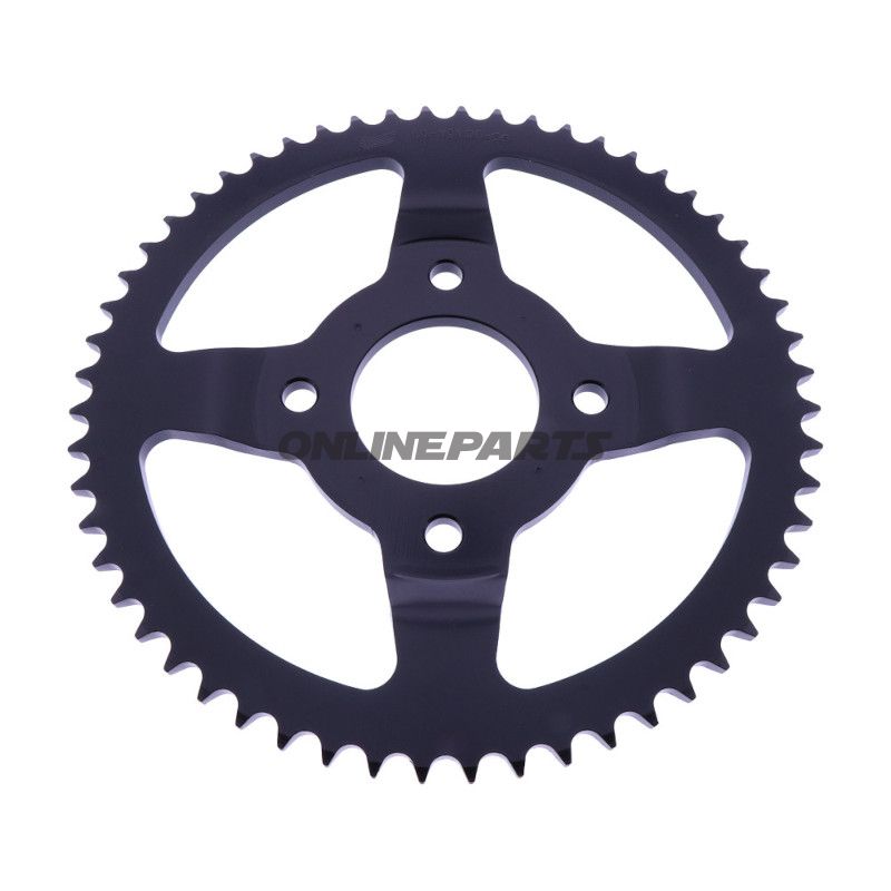 BAGESTE TANDHJUL 56 TAND PITCH 428 INDVENDIG DIAMETER 056 BOLT SPACING 090