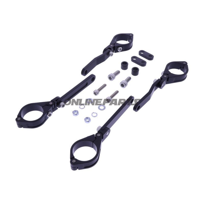 LAMPEHOLDER DAYTONA 35MM JUSTERBAR SORT