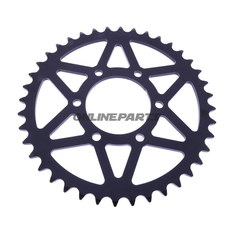 BAGESTE TANDHJUL 40 TAND PITCH 520 SORT INDVENDIG DIAMETER 068 BOLTAFSTAND 086