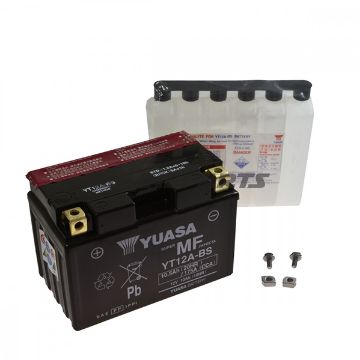 Yuasa Batteri Yt12a-Bsincluding Acid Pack