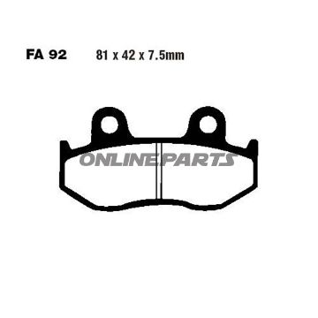 Bremseklods Sinter R EBC