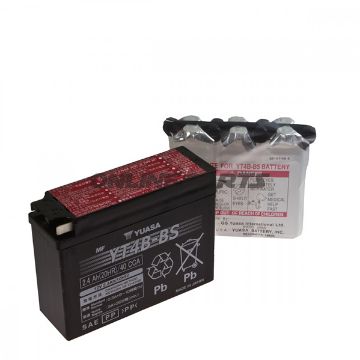 Batteri Motorcykel YT4B-BS tør Yuasa