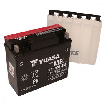 Batteri Motorcykel YT19BL-BS Yuasa EXIDE 2655 0168 4644