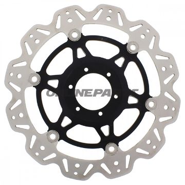 EBC VEE sort bremse skive