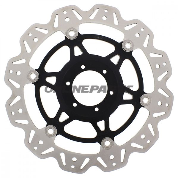 EBC VEE sort bremse skive