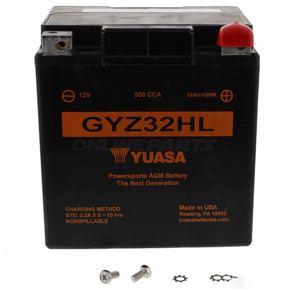 Motorcykelbatteri Gyz32hl Wet Yuasa