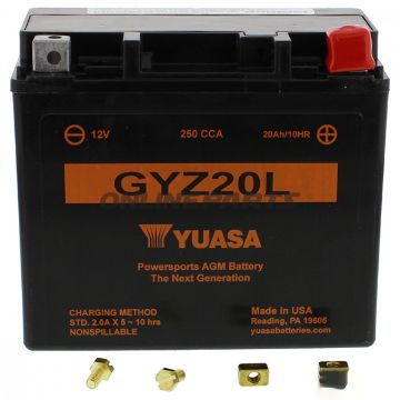 Motorcykelbatteri Gyz20l Wet Yu