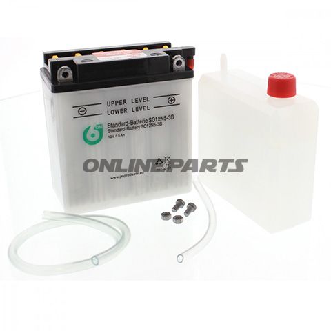 Motorcykelbatteri 12N5-3B 6-Onjmt 7073158