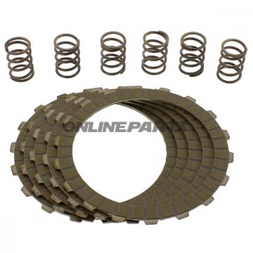 Kupplung Aramid EBC lameller + fjedre