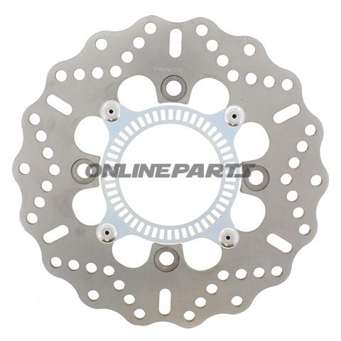 EBC rustfrit stål Bremsskive Contour med ABS Ring