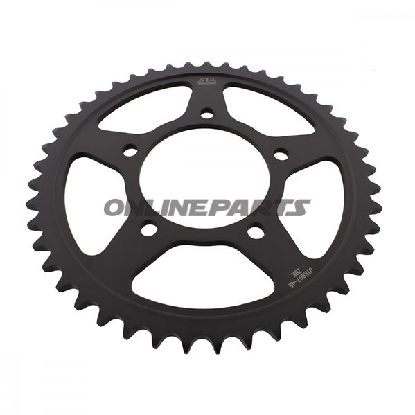 Tandhjul 45Z tænder 525 sort Alternativ: 7276181