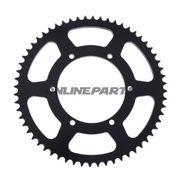 Bag tandhjul 60 Tooth Pitch 428Inner Diameter 110 Bolt Spacing 125