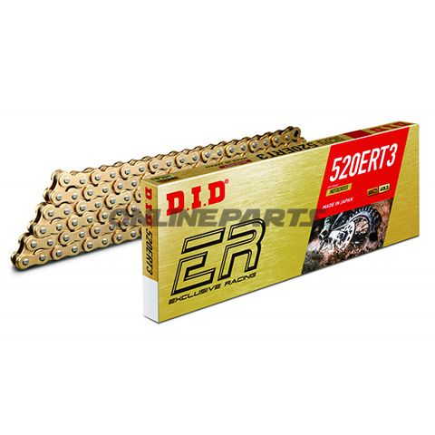 DID Standardkæde G&G 520 ERT3/114 Åben kæde med clipslås til ZZZ Z 0  