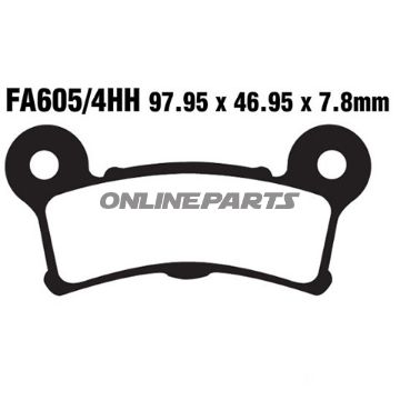 Bremseklods Sinter HH EBC