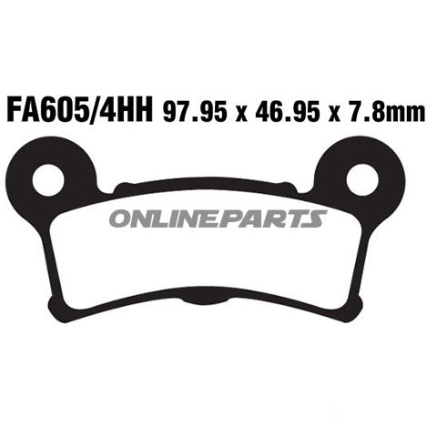 Bremseklods Sinter HH EBC