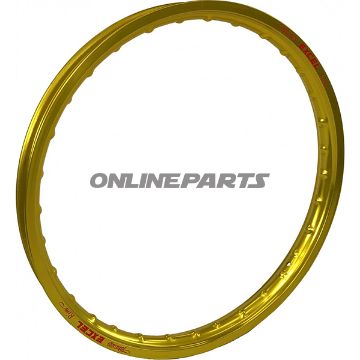 Felge Alu Excel 2.15 X 19 gul 36H