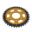 Bag tandhjul Dual 38 Tooth Pitch 525 Goldzf Inner Diameter 61.5 Bolt Spacing 088 til Royal Enfield Himalayan 411