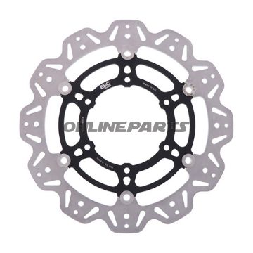 EBC VEE sort bremse skive