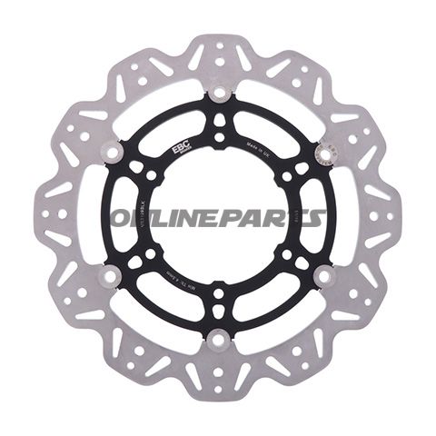 EBC VEE sort bremse skive