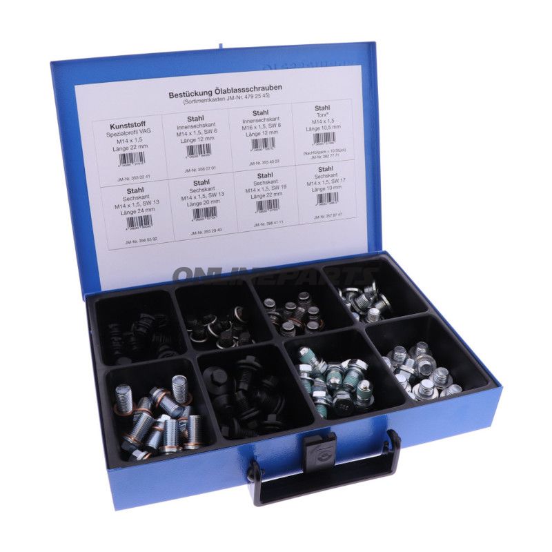 Ölablassschraube Sortiment Top 8 81-teilig