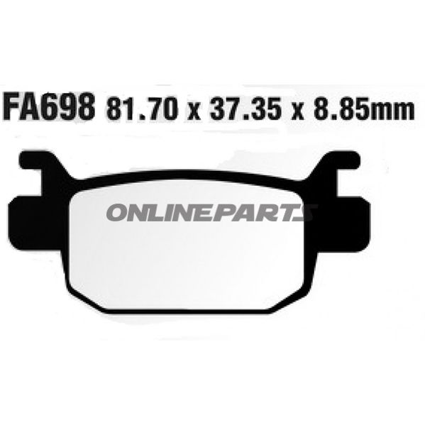 EBC Standard Bremseklods