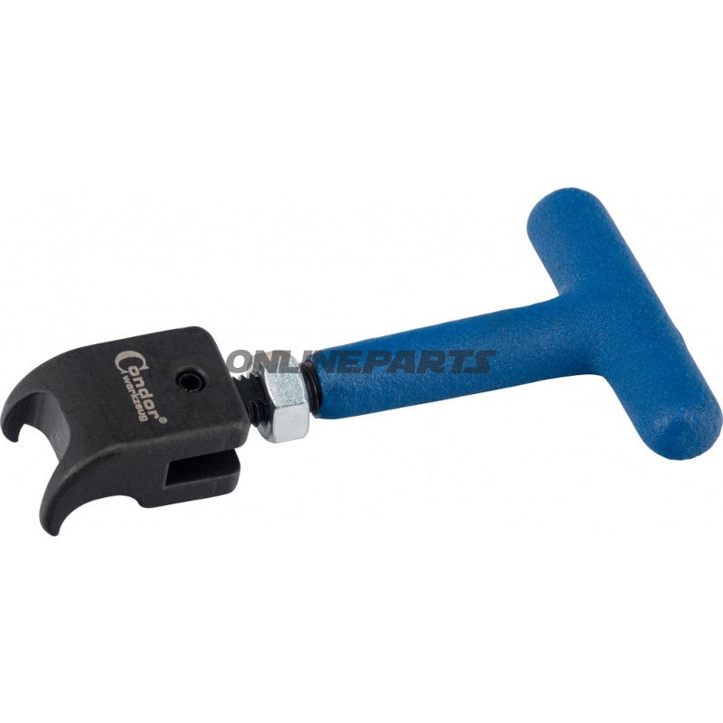 Løsningsværktøj til Henn-klemme på kølevandsrør og luftindsugningsrør.