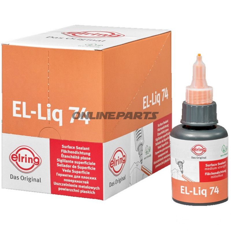 Dichtungsmasse EL-LIQ 74 50 ml orange