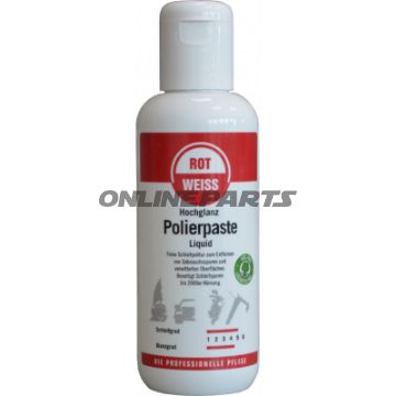 Polierpaste LIQUID 250 ml HOCHGLANZ Rot-Weiss