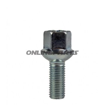 Radschraube M12X1.5X25 Kugelbund 17 silber Packung 10 Stück