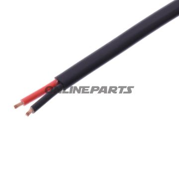 Kabel XYFAZ 2X1.5 schwarz Packung 1 Meter