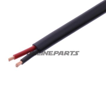 Kabel FLYY 2X2.5 schwarz Packung 1 Meter