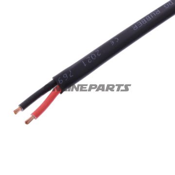 Kabel XYFAZ 2X1.5 schwarz Packung 50 Meter ALTN1570316