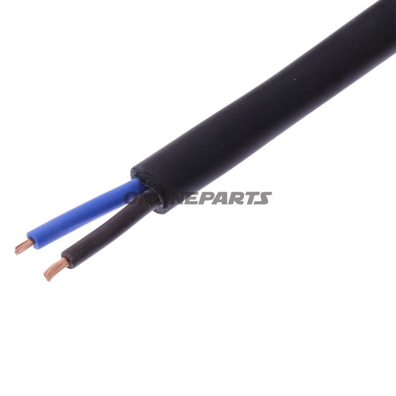 Kabel H05RR-für 2X1.5 schwarz Packung 50 Meter ALTN1570662