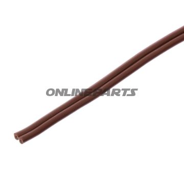 Kabel XYFAZ 2X0.75 braun Packung 1 Meter