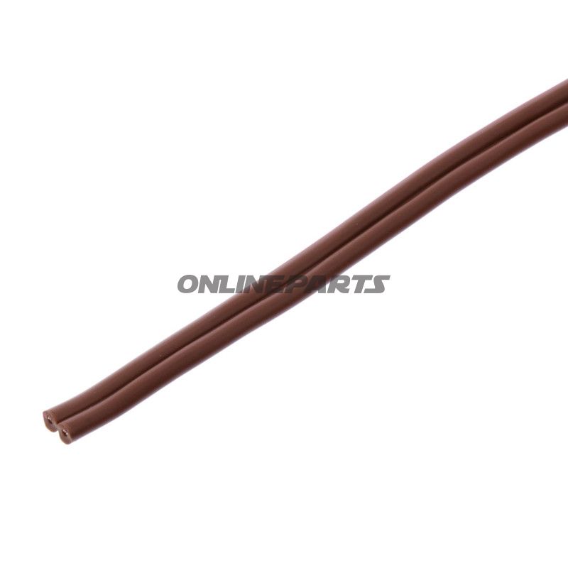 Kabel XYFAZ 2X0.75 braun Packung 1 Meter