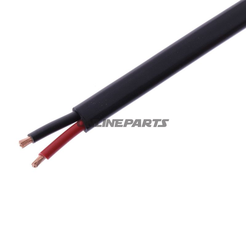 Kabel FLYY 2X2.5 schwarz Packung 2.5 Meter