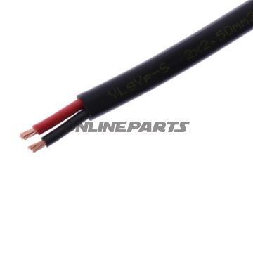 Kabel FLYY 2X2,5 sort