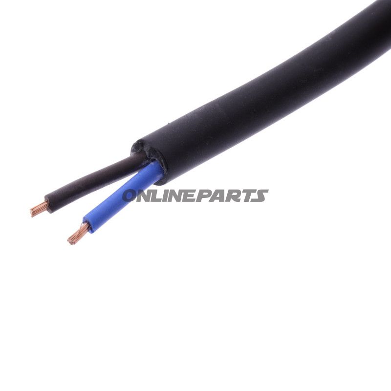 Kabel H05RR-für 2X1.5 schwarz Packung 10 Meter