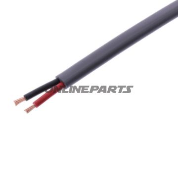 Kabel FLYY 2X1.5 grau Packung 10 Meter