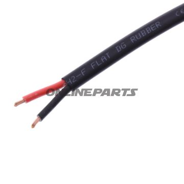 Kabel XYFAZ 2X1.5 schwarz Packung 5 Meter