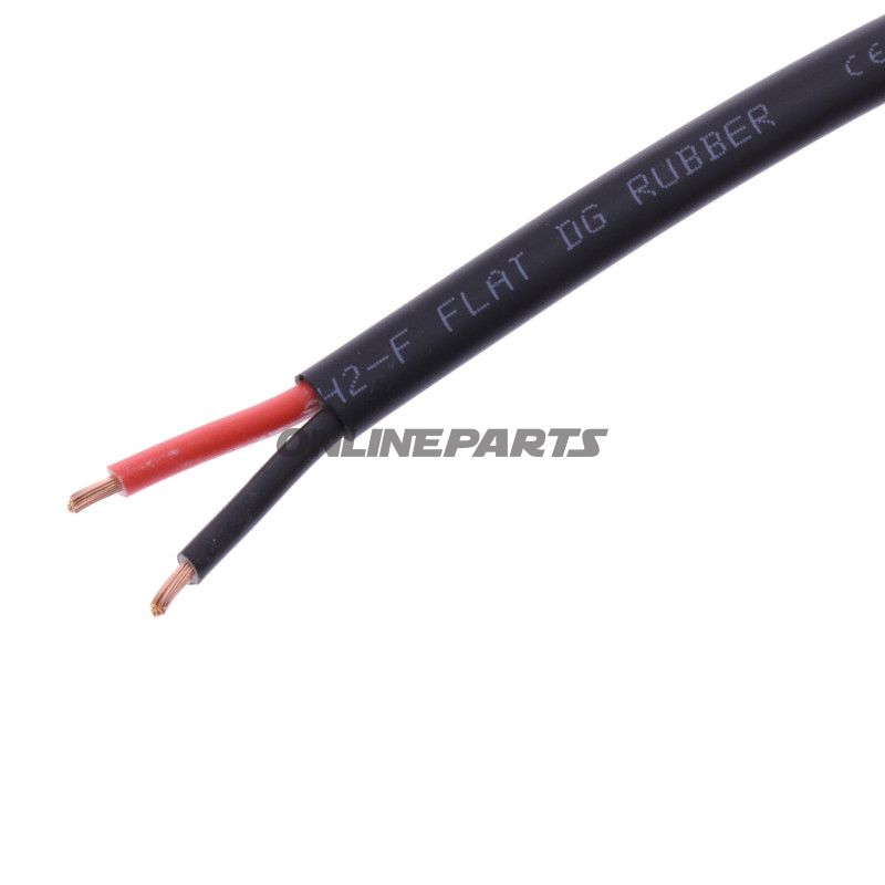 Kabel XYFAZ 2X1.5 schwarz Packung 5 Meter